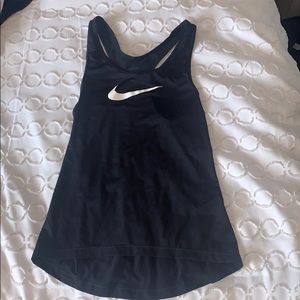 Black NikePro Tank Top